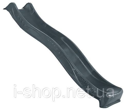 Гірка спуск Yulvo для дитячого майданчика 2,2 м. KBT Антрацит, фото 1