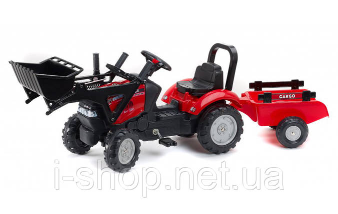 Дитячий трактор на педалях Falk 961AM CASE IH, фото 1