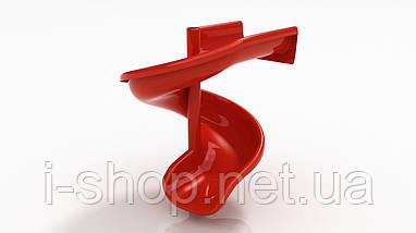 Гірка пластикова гвинтова H-1,5 м. подовжена, фото 2