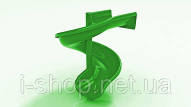 Гірка пластикова гвинтова H-1,5 м. подовжена, фото 5