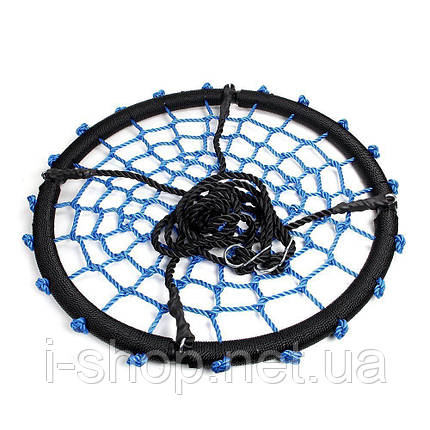 Гойдалка гніздо лелеки Lux 120 см. синій, фото 2