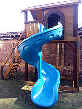 Гвинтовий спуск пластиковий Туреччина висота 200 см, фото 4