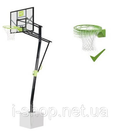 Баскетбольна стійка EXIT Galaxy + кільце з амортизацією