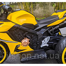 Дитячий електромотоцикл SPOKO SP-518 білий, фото 4