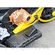 Дитячий електромотоцикл SPOKO SP-518 білий, фото 5