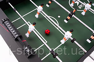 Настільний футбол Hop-Sport Sector чорно-білий, фото 5
