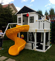 Гвинтовий спуск пластиковий Туреччина висота 150 см, фото 4