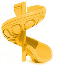 Гвинтовий спуск синій пластиковий Туреччина висота 150 см, фото 4