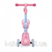 Самокат MoMi Kiuru 2в1 (колір – pink), фото 2