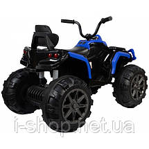Дитячий електроквадроцикл Spoko HM-1288 синій, фото 4