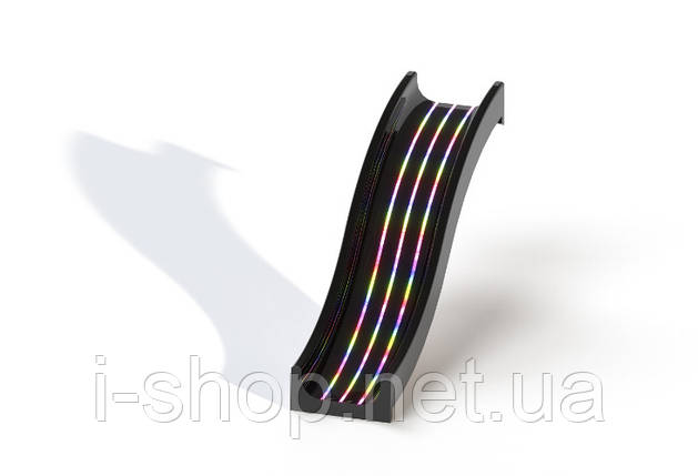 Дитяча гірка спуск "Хвиля Барвиста" з LED підсвічуванням, фото 1