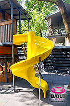 Гірка спуск гвинтова для дитячого майданчика, висота 200 см, фото 3