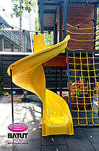 Гірка спуск гвинтова для дитячого майданчика, висота 200 см, фото 4