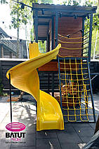Гірка спуск гвинтова для дитячого майданчика, висота 200 см, фото 5