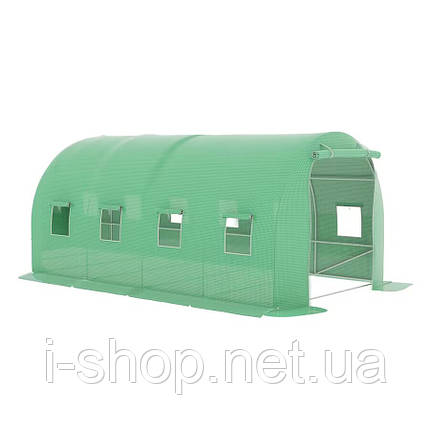 Посилена теплиця парник для городу та саду з вікнами Avko Garden 10м2 = 400*250*200, фото 1