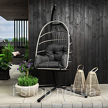 Підвісне крісло-кокон Di Volio Beluno графітовий, фото 2