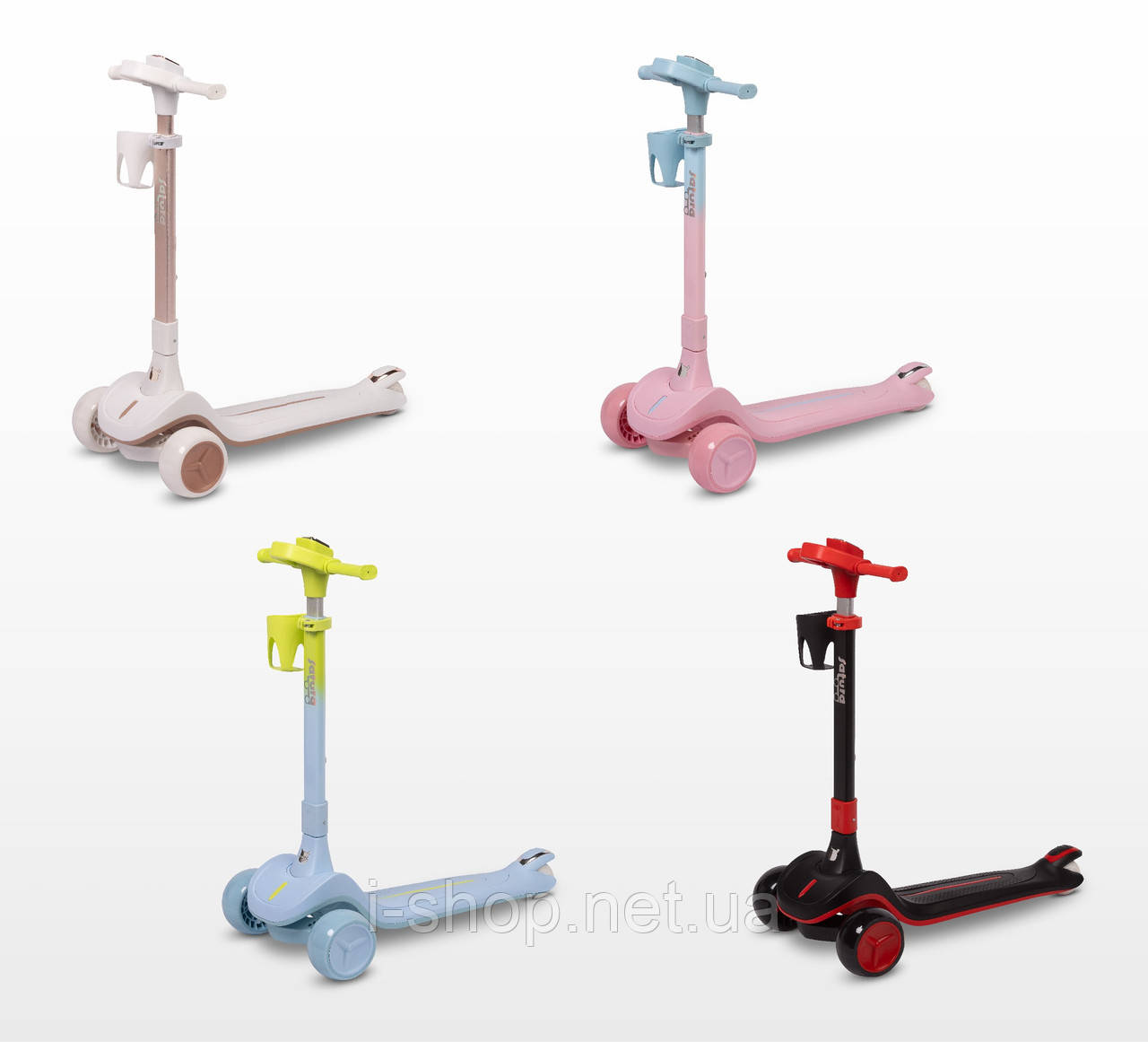 Самокат триколісний Caretero (Toyz) Satura