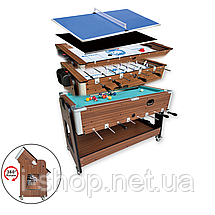 Настільна гра 5в1 Avko GT05 футбол, більярд, теніс, аерохокей, фото 2