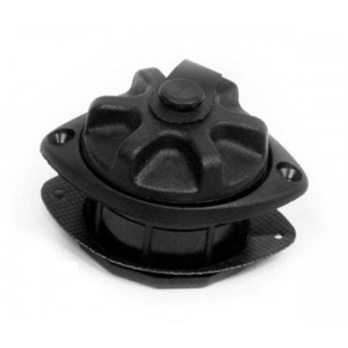 Клапан водозливний під товщину транця 21 мм, чорний, фото 1