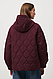 Куртка жіноча оверсайз стьобана бордова Medicine - фото 2 - id-p2763519555