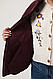Куртка жіноча оверсайз стьобана бордова Medicine - фото 8 - id-p2763519555