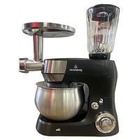 Кухонний комбайн 3в1 Crownberg CB-3409 з блендером та м'ясорубкою 2600 Вт