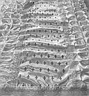 Покривало ритуальна Хрестики срібло , бока драпірування