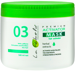 Маска-активатор росту волосся La Fabelo Premium 03 Activator 500 мл