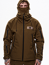 Куртка з софтшелу "Варріор", койот