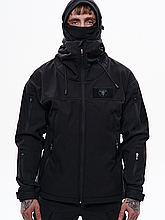 Куртка з софтшелу "Варріор", чорний