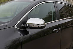 Накладки на дзеркала (2 шт, нерж) для Kia Sportage 2015-2021 рр