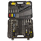 Набір насадок торцевих і біти 1⁄4" 3⁄8" 1⁄2" 176 шт CrV SIGMA (6003821), фото 6