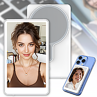 Магнітний селфі-екран 4 дюйми з динаміками для телефону X40 150×60×10 мм