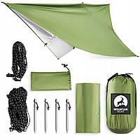 Туристичний тент Mountain Goat 300 x 300 см бівачний, водонепроникний Olive (P-5905973406376)
