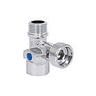 Кран приладовий кульової SD Forte 1/2"х3/4"х1/2" SF186W152015, фото 5