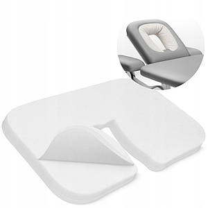 Накладки на підголівник масажного столу 4FIZJO одноразові, набір 50 шт White (P-5905973406840)