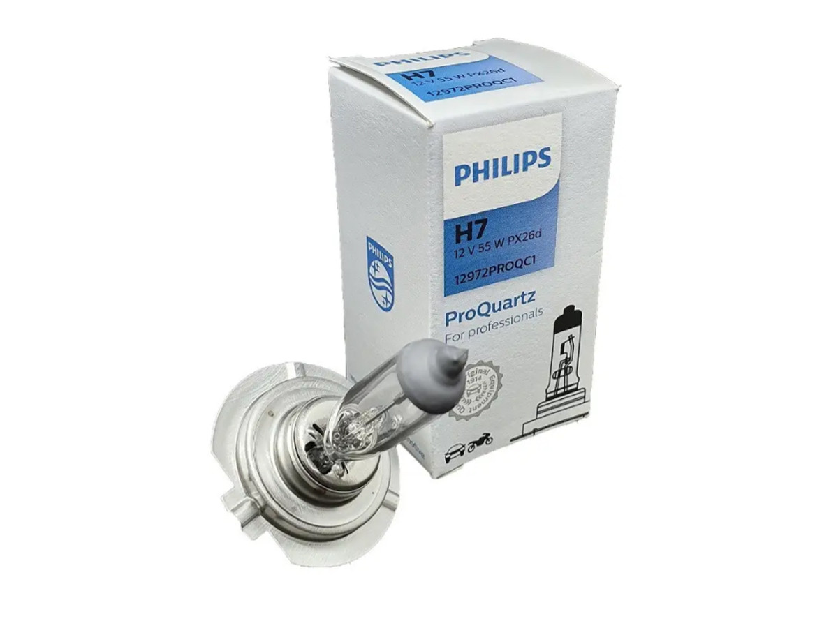 Галогенова лампа PHILIPS 12972PROQC1 H7 55W 12V PX26d Standart, фото 1
