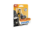 Галогенова лампа PHILIPS 12362PRB1 H11 55W 12V PGJ19-2 Premium +30%, фото 2