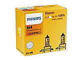 Комплект галогенових ламп PHILIPS 12342PRC2 H4 60/55W 12V P43t Premium 2pcs., фото 2