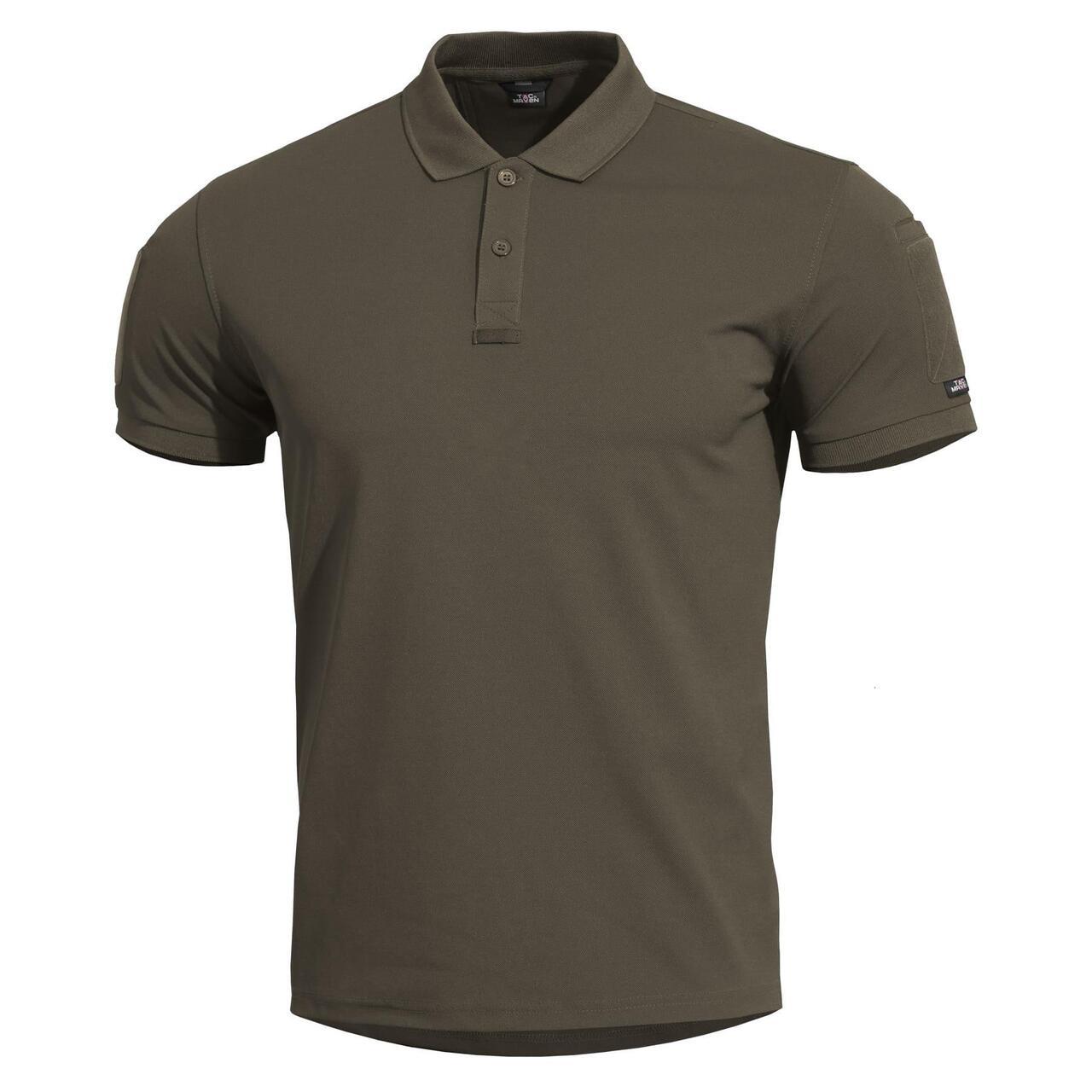 Антибактеріальна тактична сорочка поло Tac Maven PATROL POLO SHIRT D09101 Large, RAL7013 (Олива), фото 1