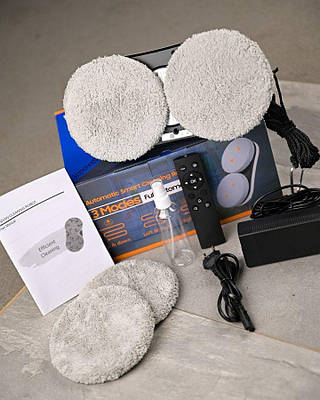 Робот для миття вікон із пультом + 4 насадки/Робіт мийник вікон/робот пилосос для вікон ПП785