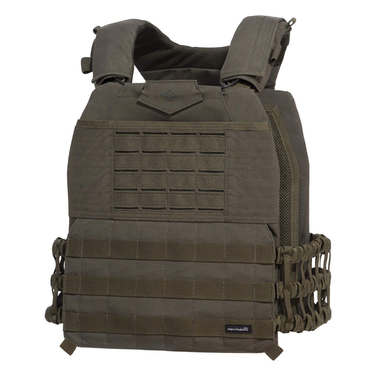 Плитоноска Pentagon MILON PLATE CARRIER VEST MK2 K20007 RAL7013 (Олива), фото 1