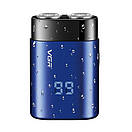 Електробритва VGR V-347 BLUE, роторна, IPX7, фото 2