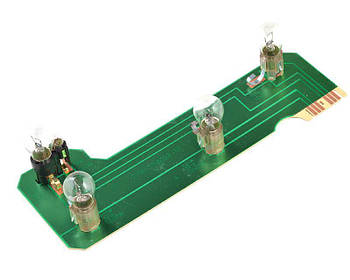 Плата заднього ліхтаря ВАЗ 2105, ліва, з лампами, WATT