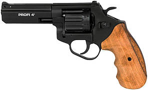 Револьвер під патрон Флобера Profi GEN2 4" (чорний / дерево) JGR