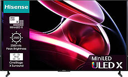 Телевізор 85 дюймів Hisense 85UXKQ (4K ULED 120Hz 62W WI-FI Bluetooth)