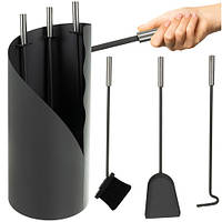 Набір камінних приладів Loft 4в1 KAMINER 25970