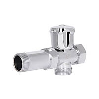 Кран кульовий SD Plus приладовий з подовжувачем 3/4"ННВ SD183W20