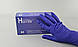 Рукавички Нітрил Кобальтовий (100 шт.) розмір M"HOFFEN" (1 пачка), фото 3