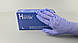Рукавички Нітрил Фіолетовий (100 шт.) розмір L "HOFFEN" (1 пачка), фото 3